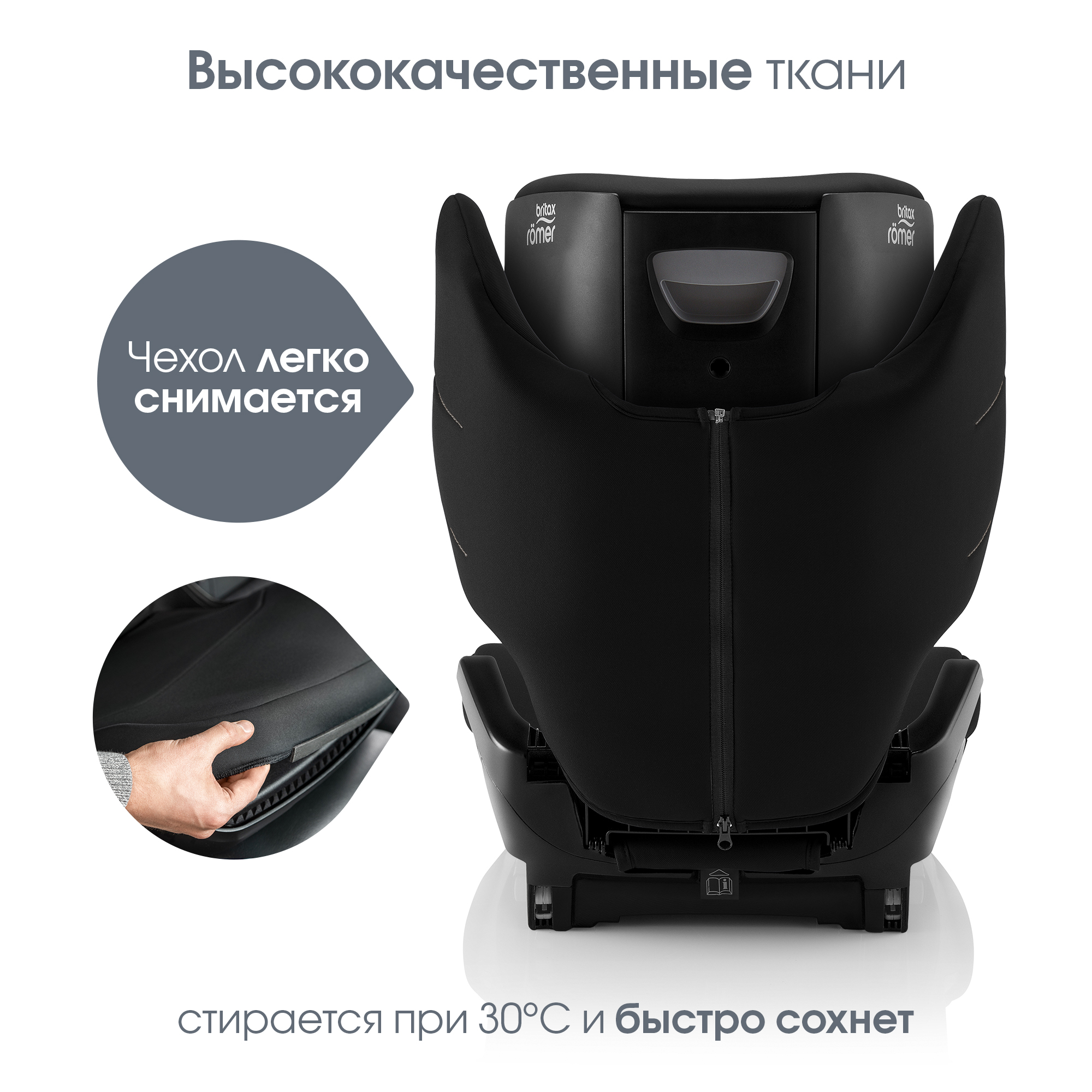 Автокресло Britax Roemer Hi-Liner Isofix 2/3 (15-36 кг) - фото 12
