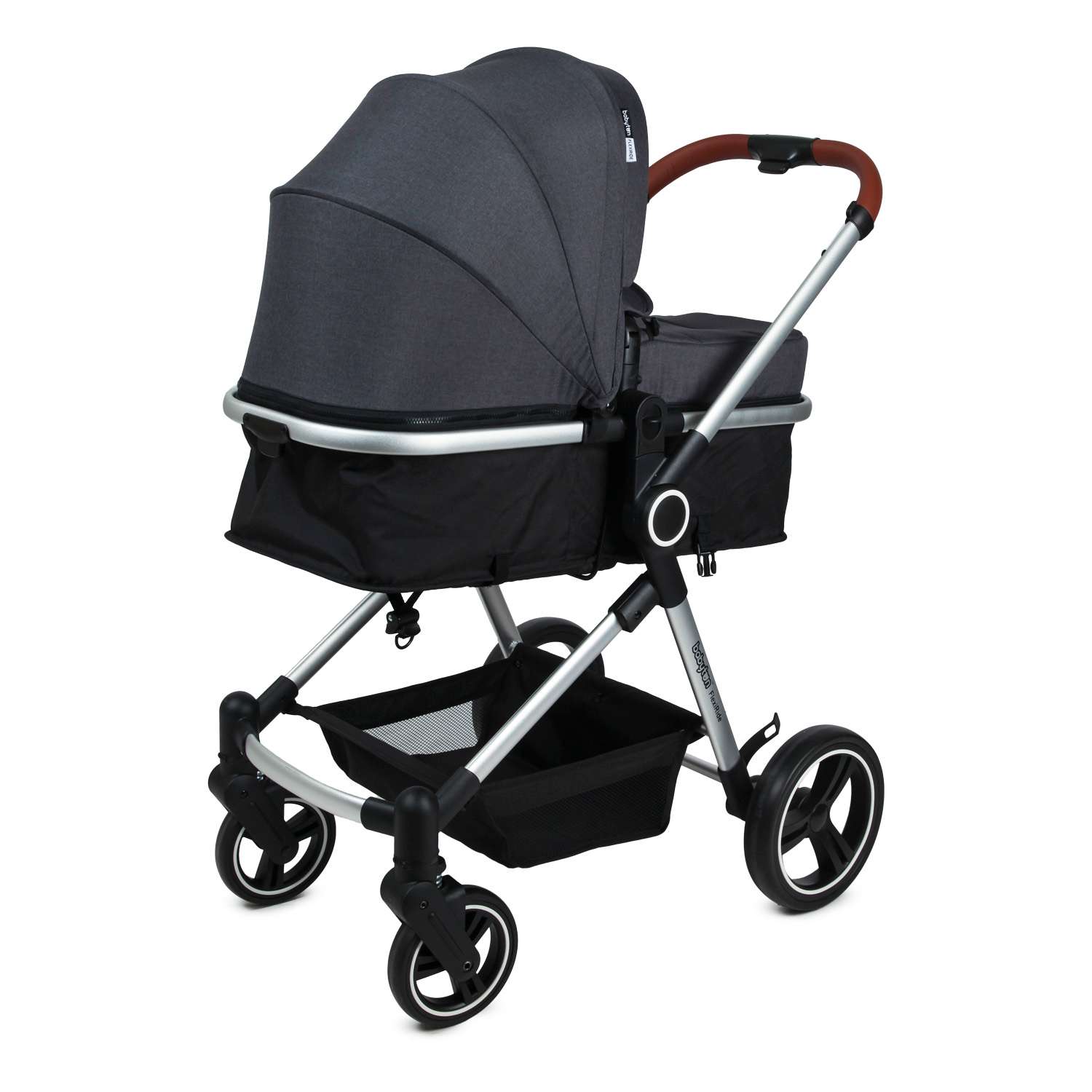 Коляска трансформер Babyton FlexiRide Black-Grey - фото 12