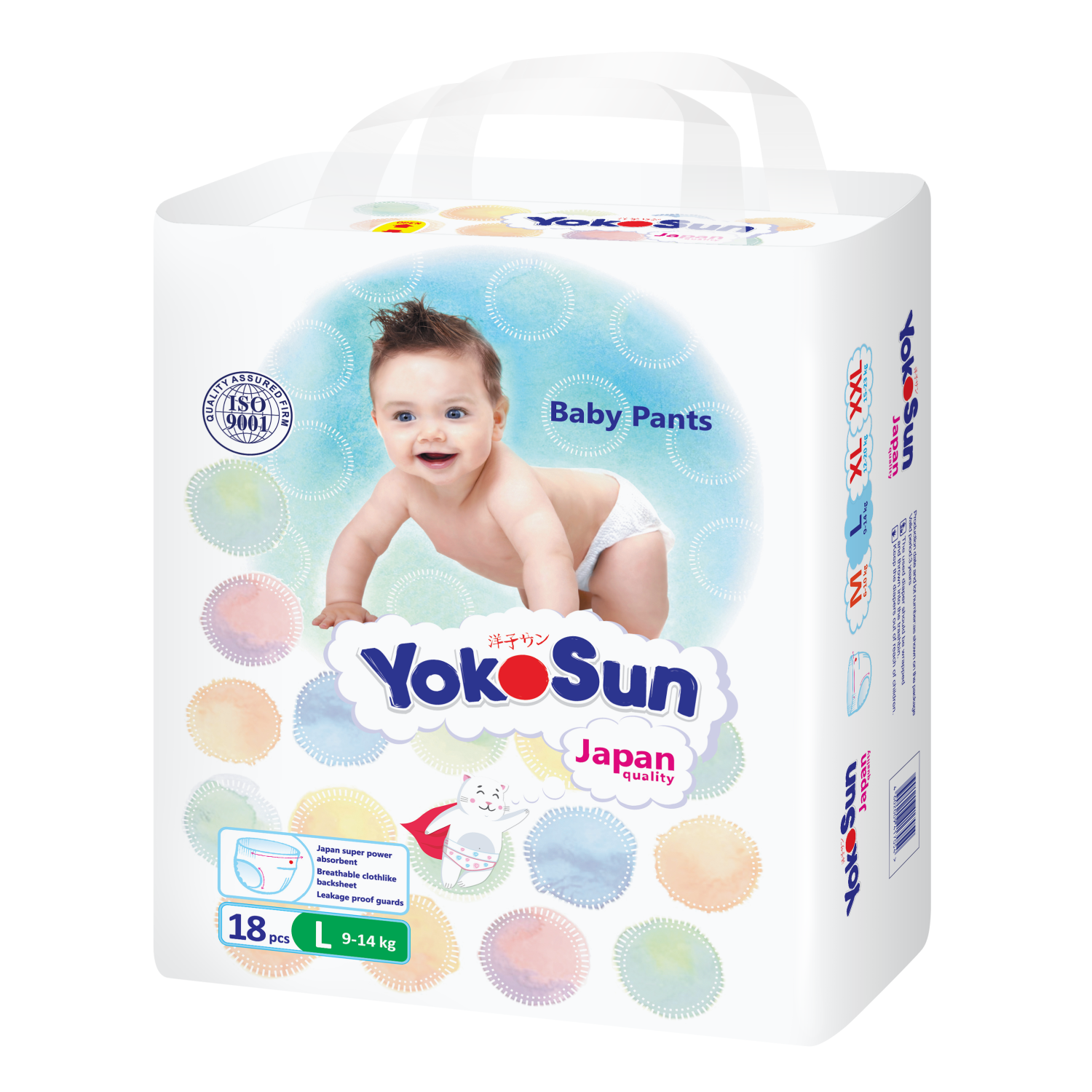 Трусики YokoSun L (9-14 кг) 18 шт. - фото 2