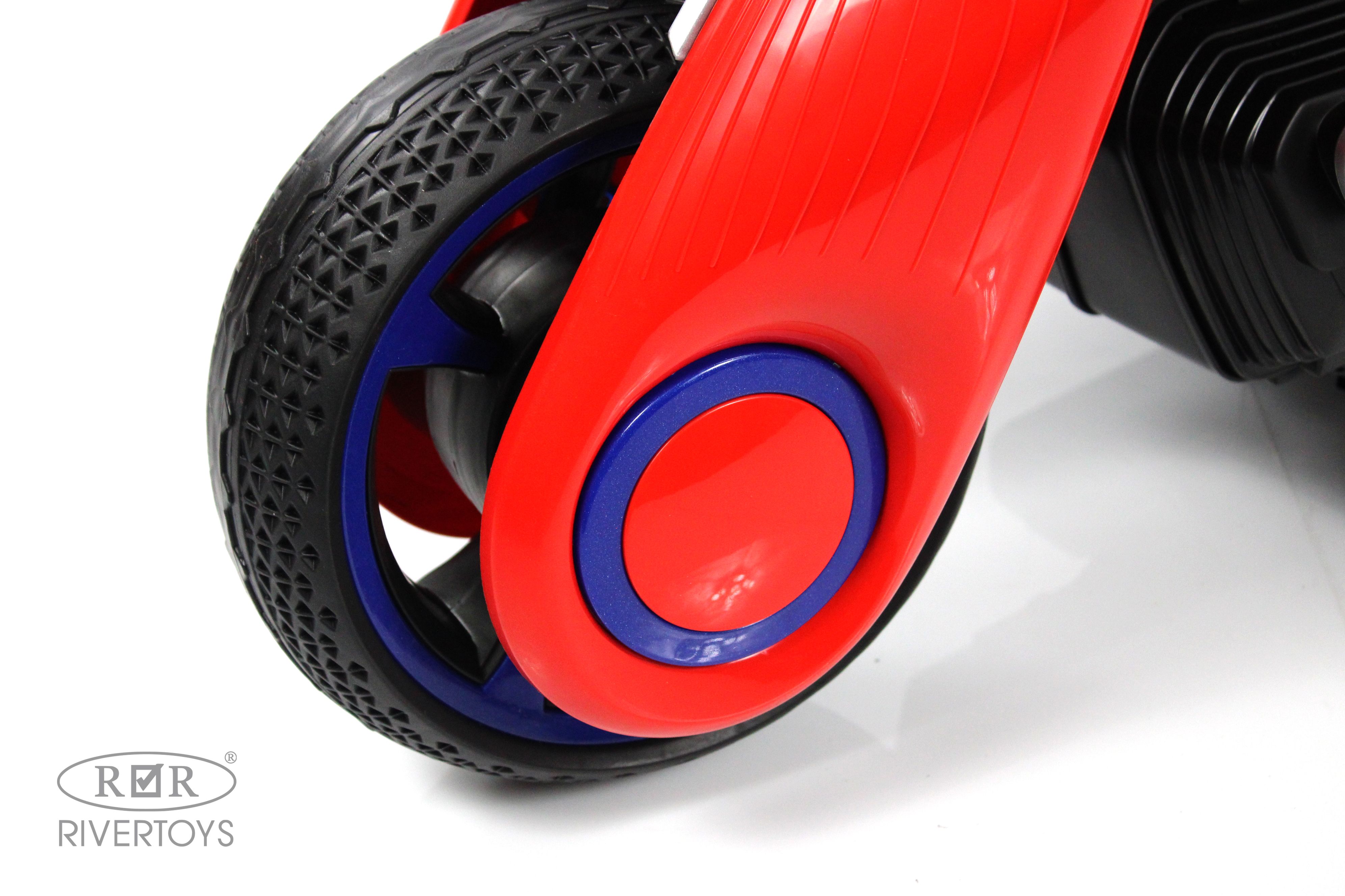 Электромобиль RIVERTOYS K333PX-RED - фото 10