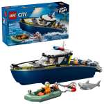 Конструктор LEGO City Погоня на полицейском катере 264 дет.