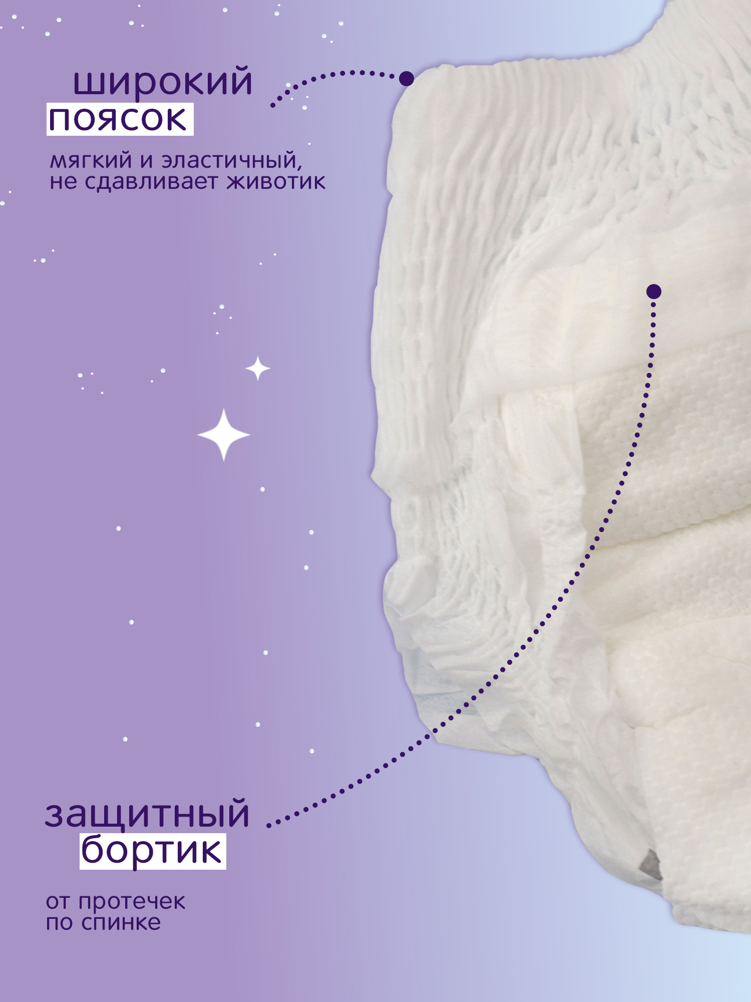 Трусики Joonies Night ночные XL (12-17 кг) 20 шт. - фото 4