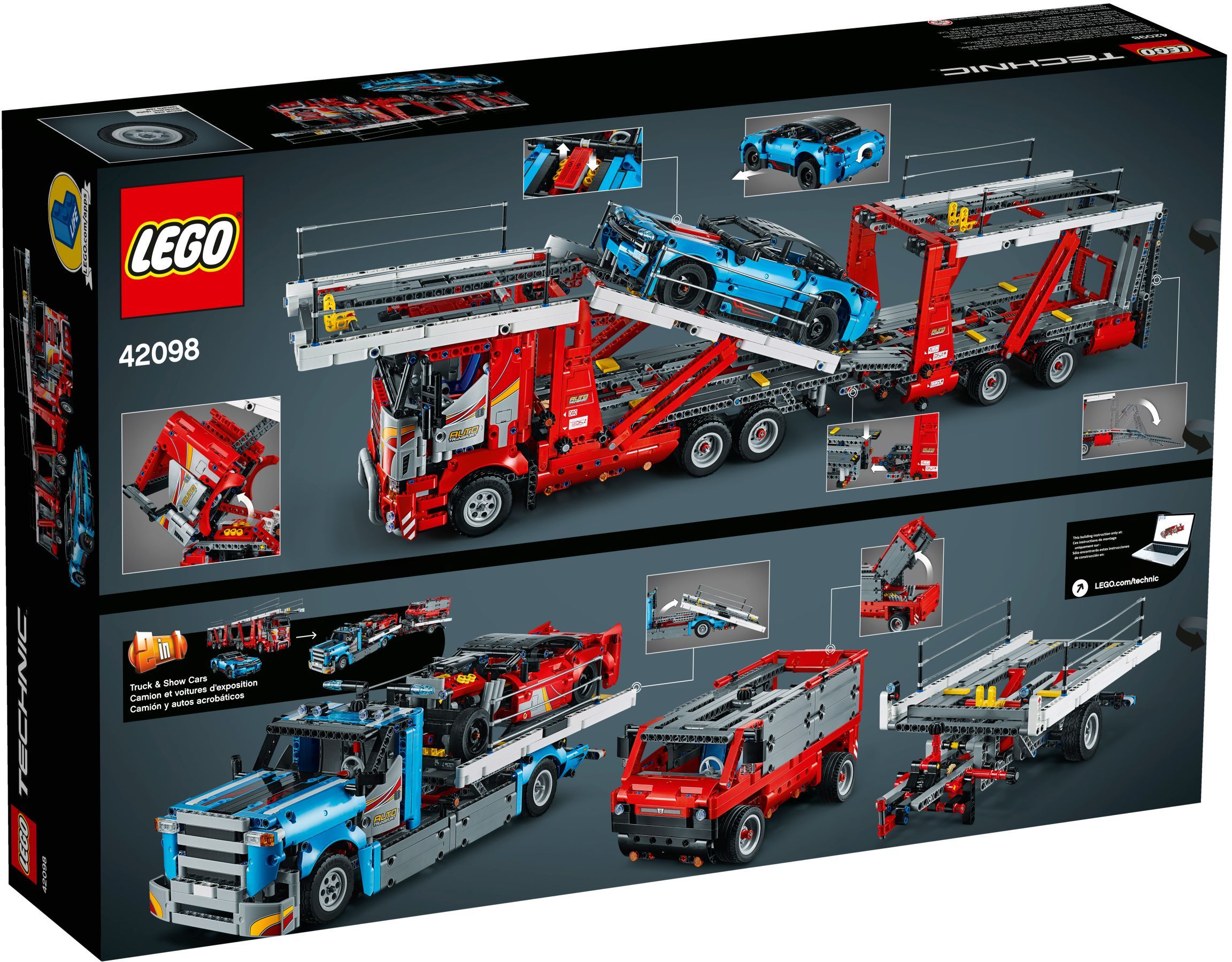 Конструктор LEGO Technic 42098 2493 дет. - фото 4