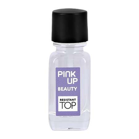 Верхнее покрытие для ногтей Pink Up Shine and resistant 11 мл