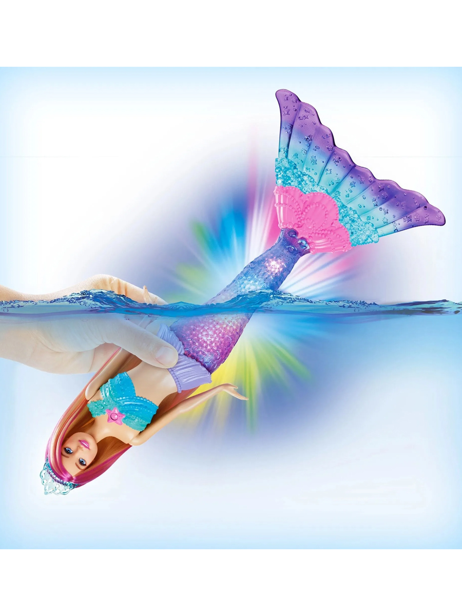 Кукла классическая Barbie Сверкающая русалочка HDJ36 00-00019725 - фото 4