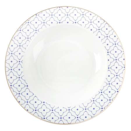 Набор столовой посуды Arya Home Collection для кухни Arya Aqua Elegant 24 предмета на 6 персон фарфор