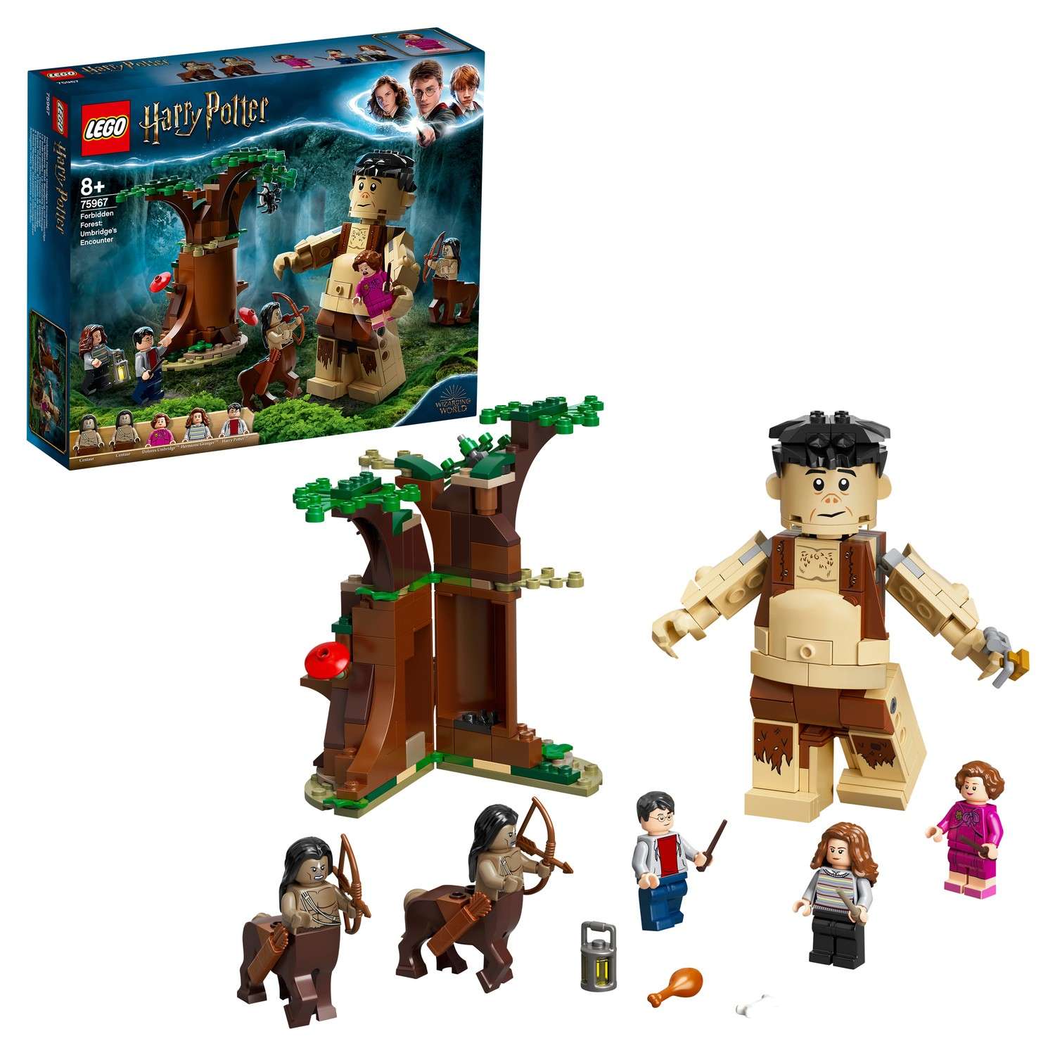 Конструктор LEGO Harry Potter Грохх и Долорес Амбридж блочный - фото 1