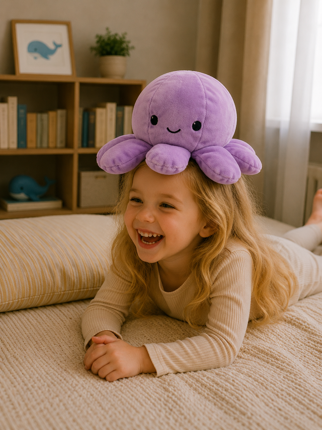 Мягкая игрушка Laffi Осьминог - фото 10