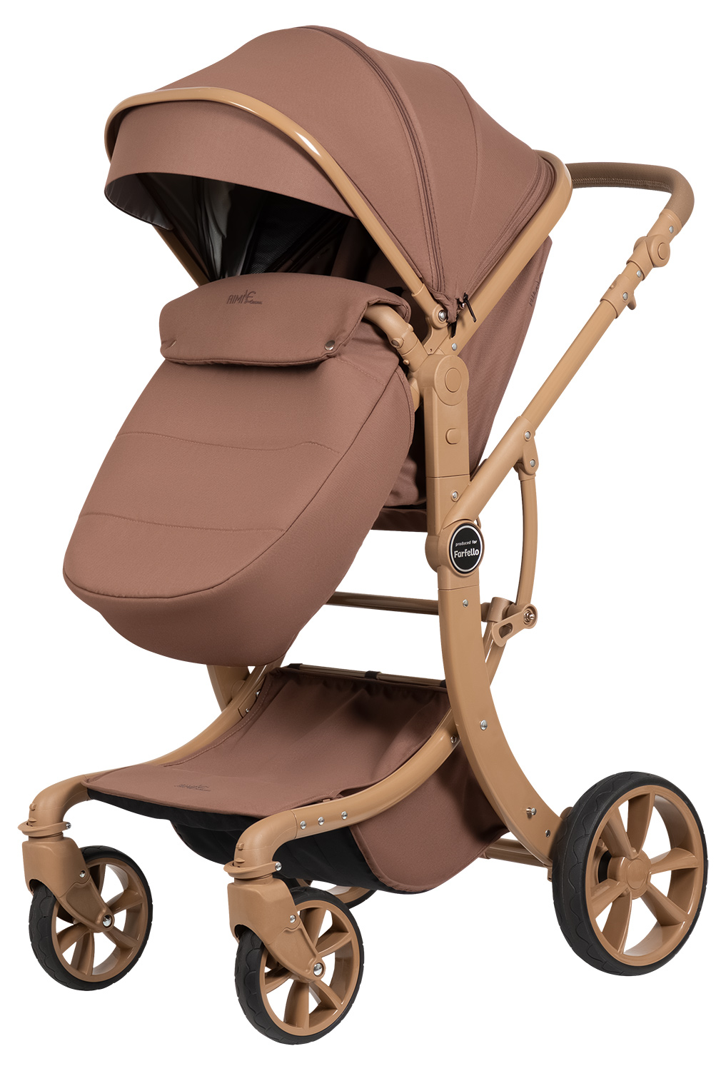 Коляска трансформер Aimile Авантюрист / Adventurer коричневый - фото 22