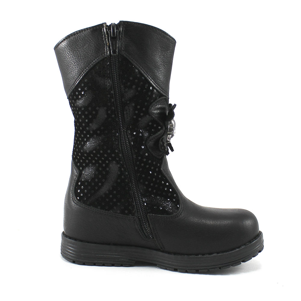 Сапоги Ascenzi 202-39-44-СВ EUROPEN Сапоги зимние для девочки,черный кожа - фото 2