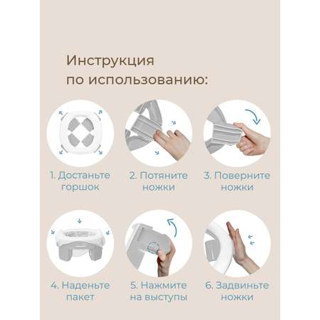 Горшок ROXY-KIDS Дорожный