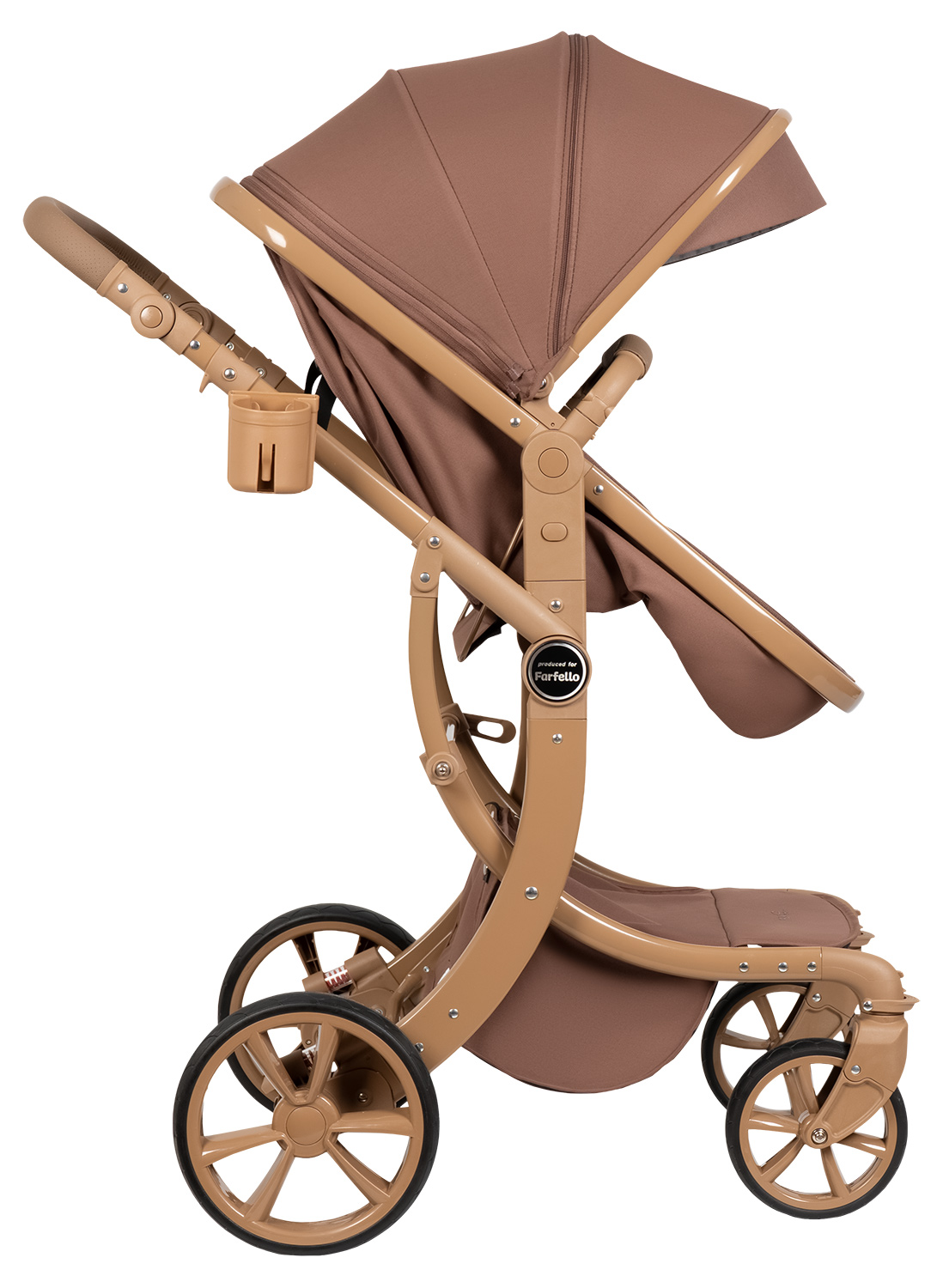 Коляска трансформер Aimile Авантюрист / Adventurer коричневый - фото 24