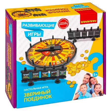 Настольная игра Bondibon стратегия Звериный Поединок