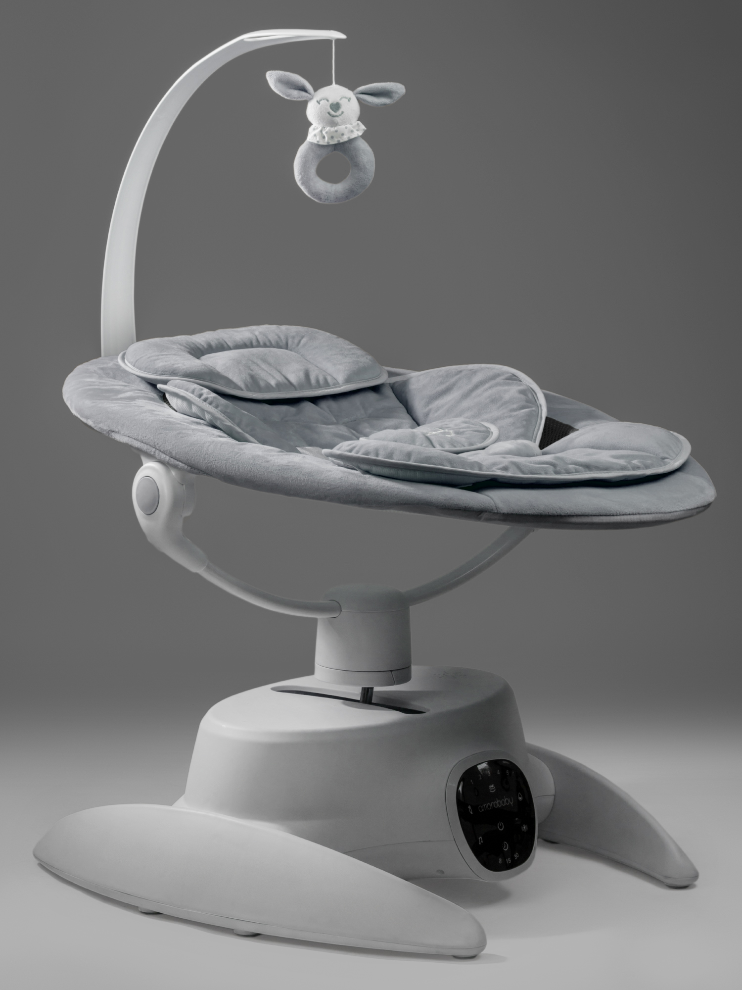 Качели Amarobaby Smart swing серый - фото 27