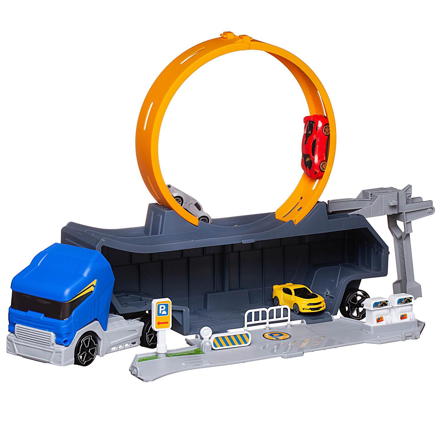 Игровой набор Junfa Трюк 3 в 1 P874-A - фото 5