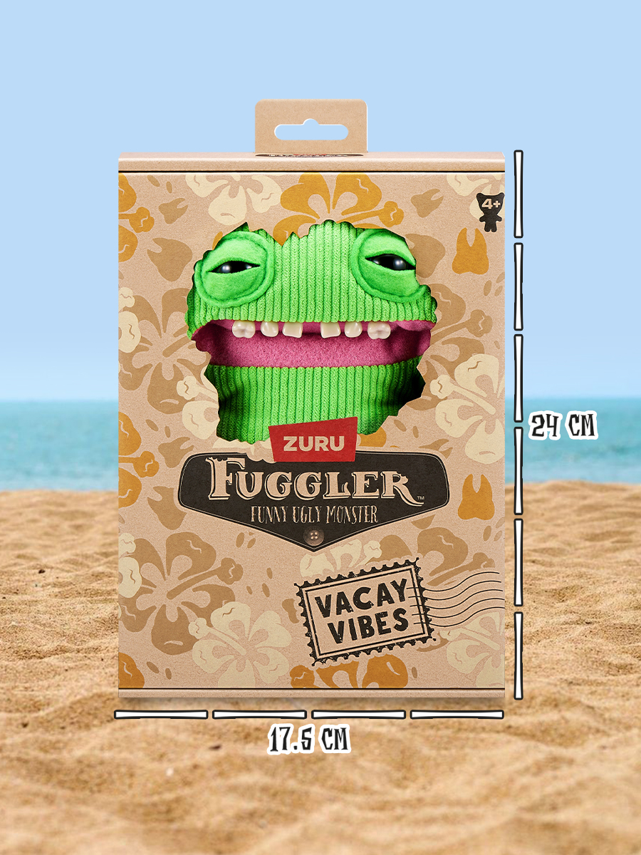 Мягкая игрушка FUGGLER Улыбашка Райли - фото 3