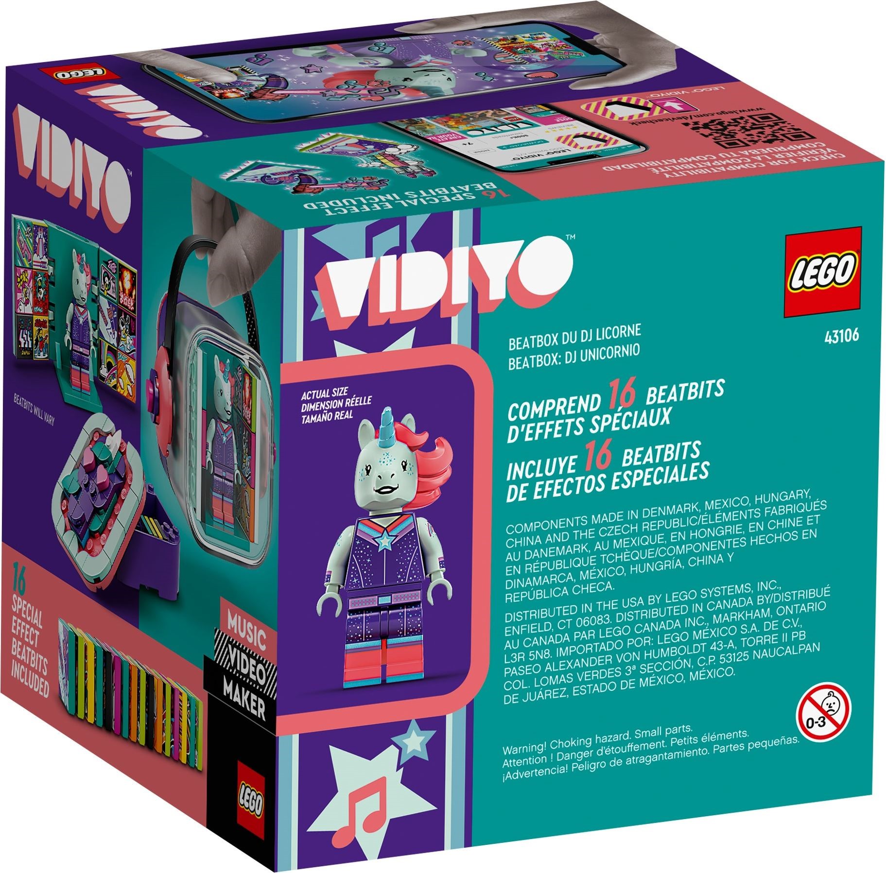 Конструктор LEGO VIDIYO 43106 84 дет. - фото 2