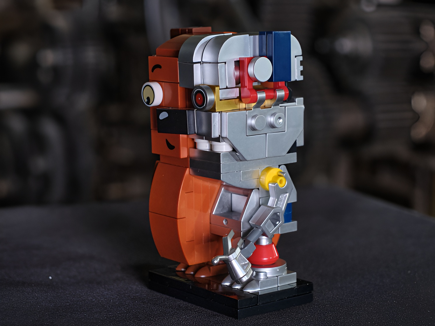 Конструктор brick labs Киборг Винни-Пух 138 дет. - фото 3