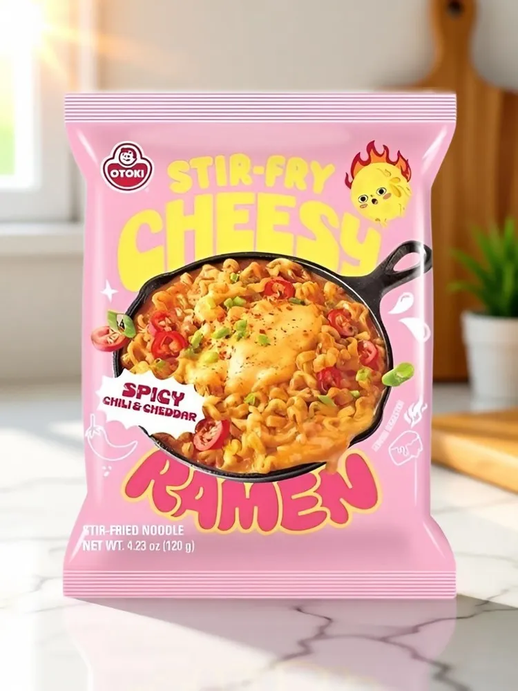 Лапша быстрого приготовления ОТТОГИ чили и сыр чеддер - фото 1