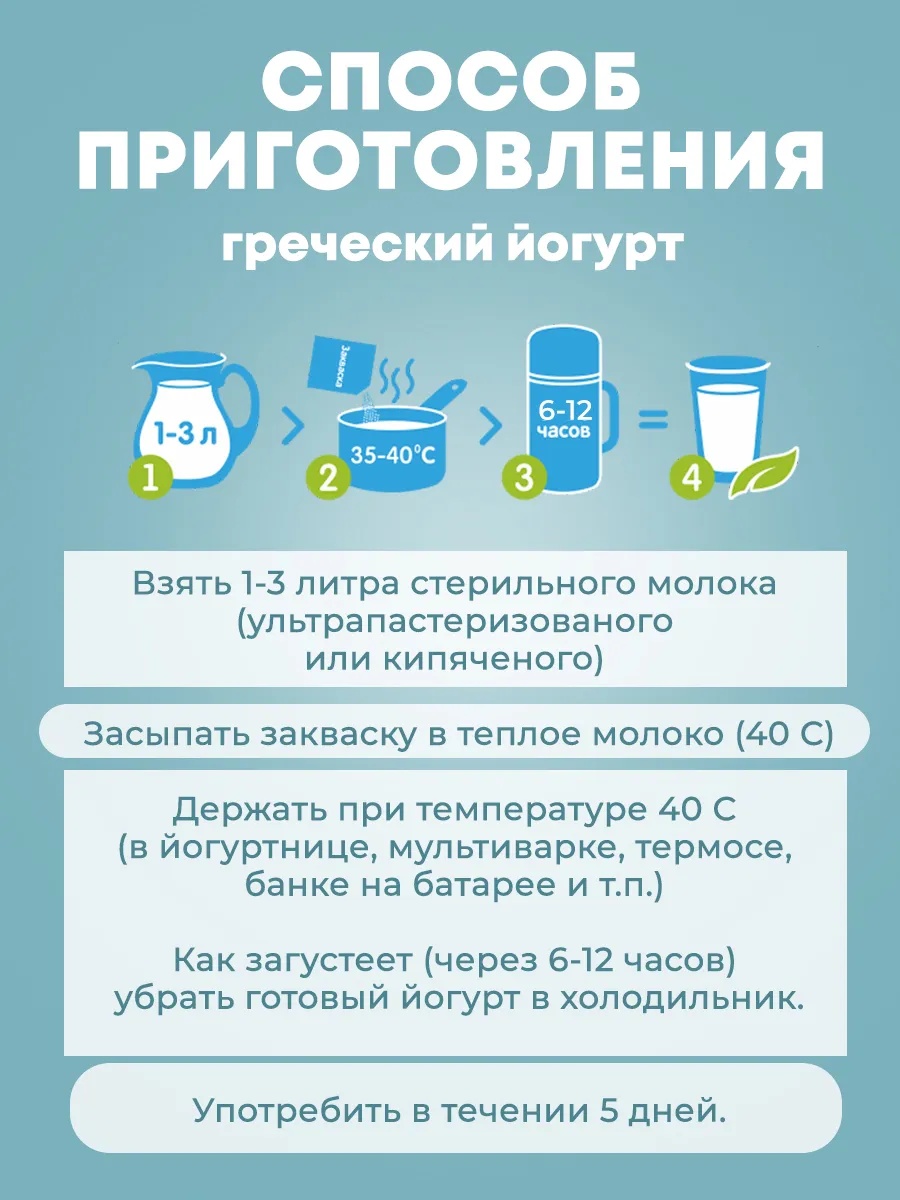 Набор заквасок Полезная партия Полезная Партия Подарочный - фото 5