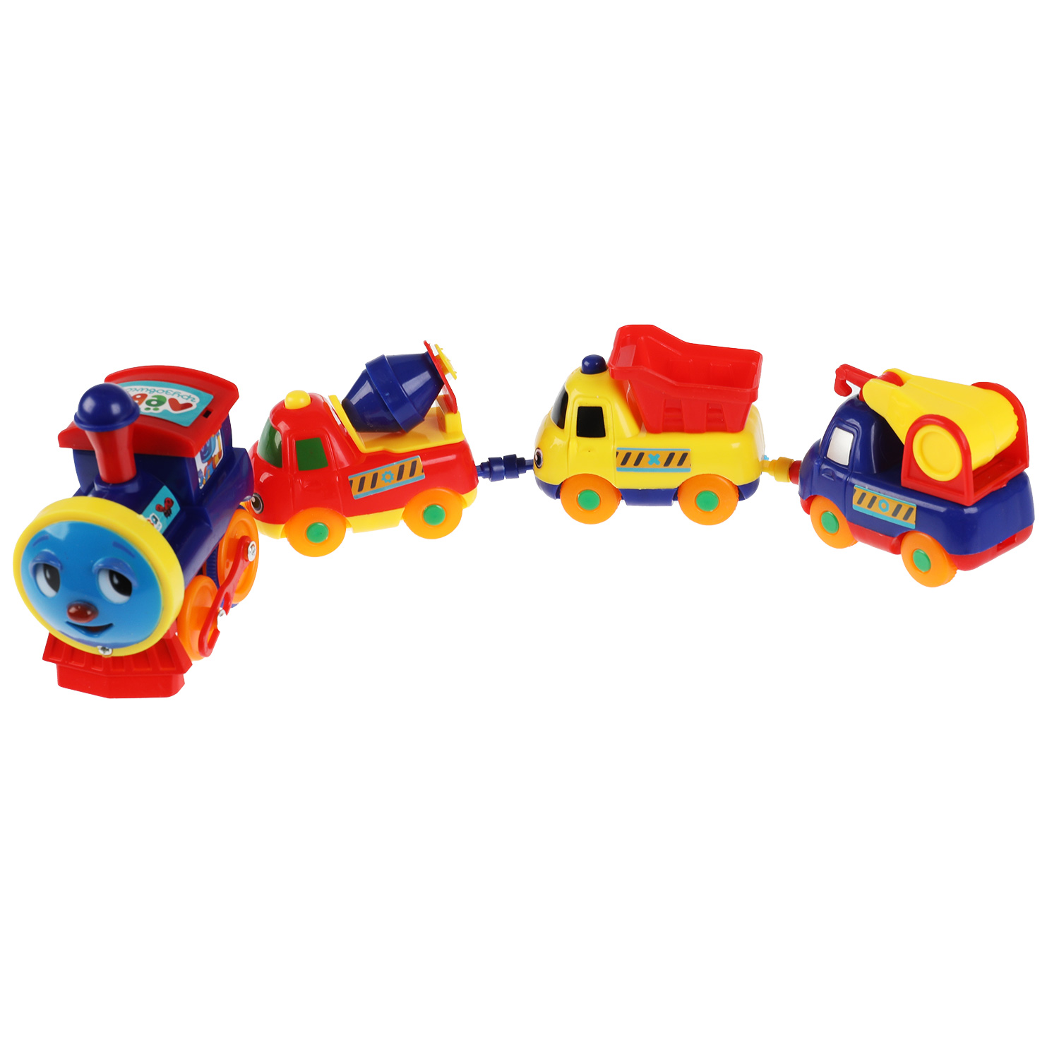 Набор железнодорожный Играем вместе 130 см 326274 - фото 4