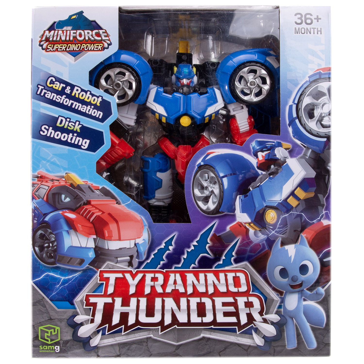 Игровой набор Miniforce Тиранно Гром - фото 13