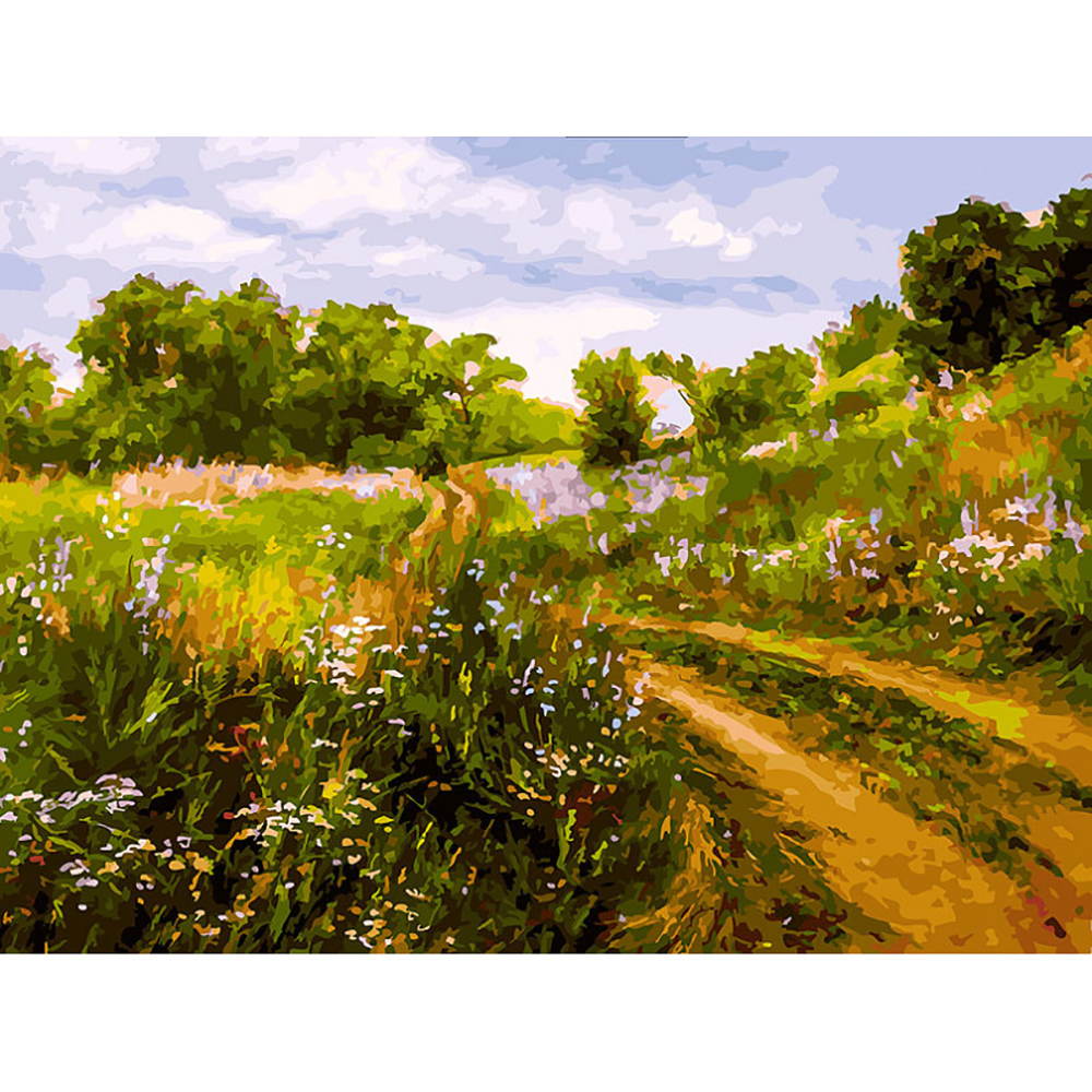 Картина по номерам Белоснежка Дорога детства - фото 1