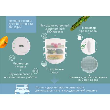 Пароварка ENDEVER Vita-175