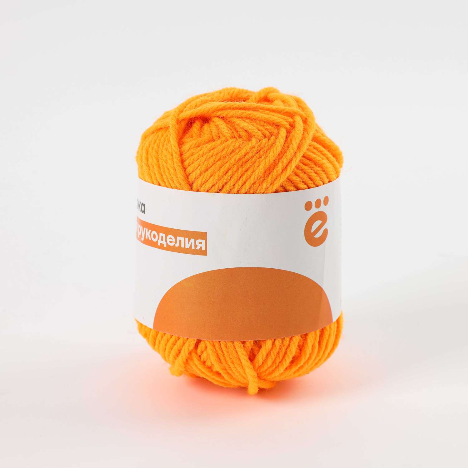 Пряжа ё оранжевый 50м - фото 1