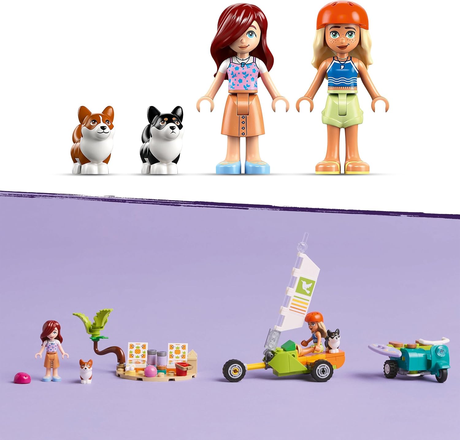 Конструктор LEGO Friends Собаки-сёрфингисты 113 дет. - фото 5