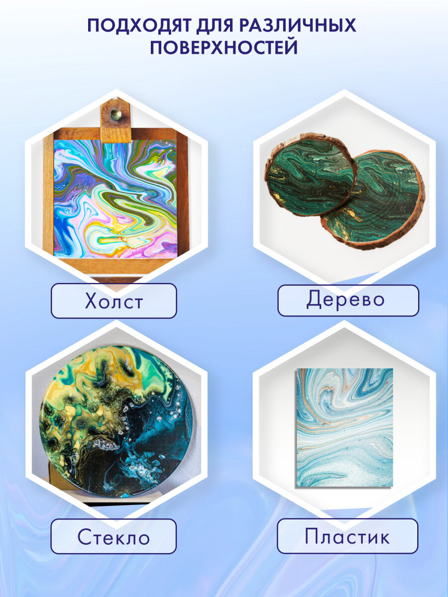 Краски акриловые Brauberg 22 цв. - фото 3