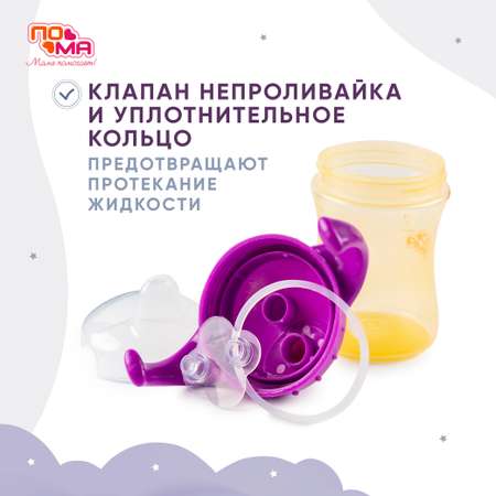 Поильник Пома 260 мл 2 шт.
