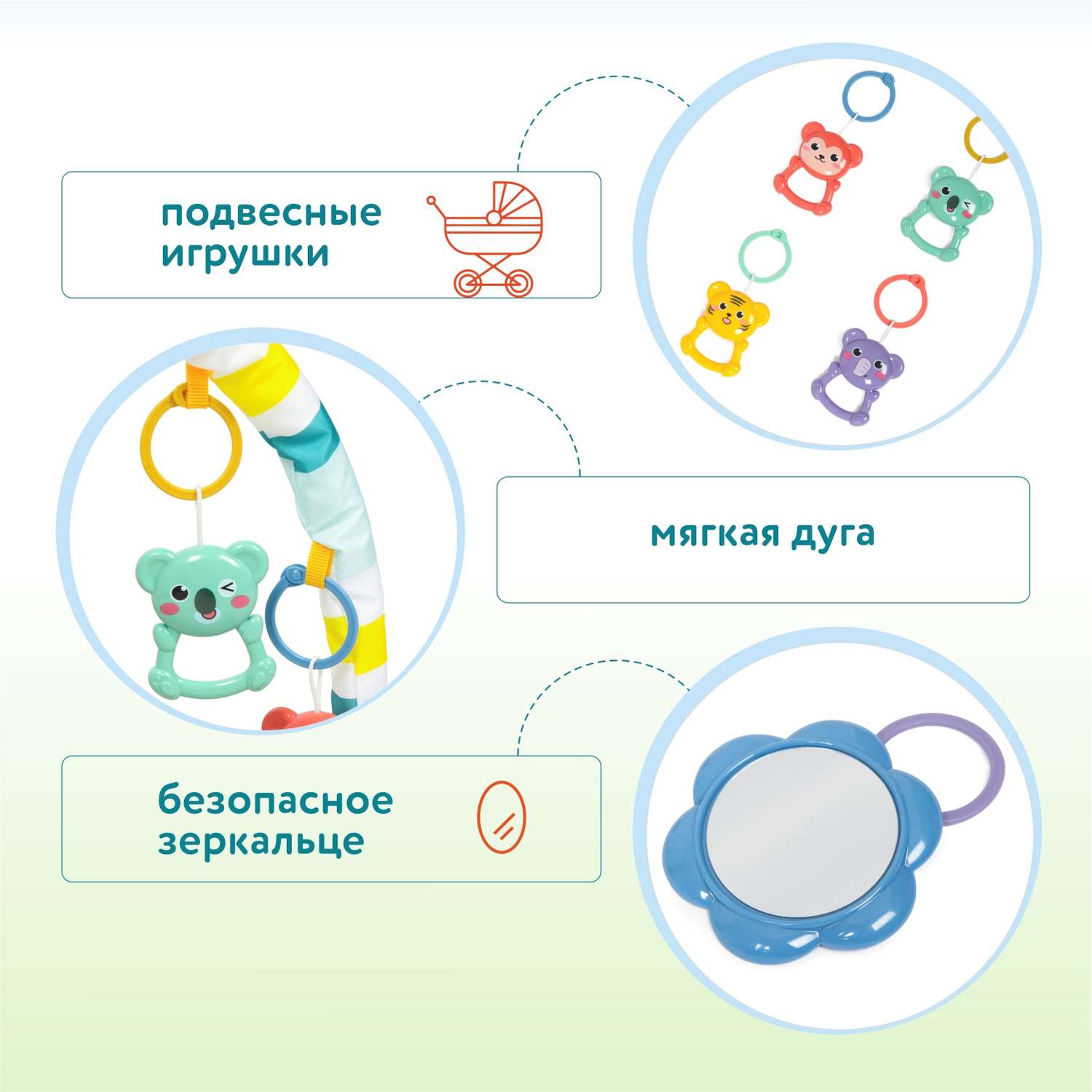 Коврик Bibi-irn трансформер - фото 3