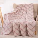 Плед TESSOLO HOME Волны 130 x 170 см флис