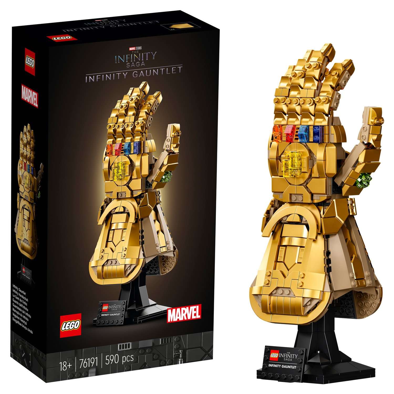 Конструктор LEGO Marvel Super Heroes Перчатка бесконечности блочный - фото 1