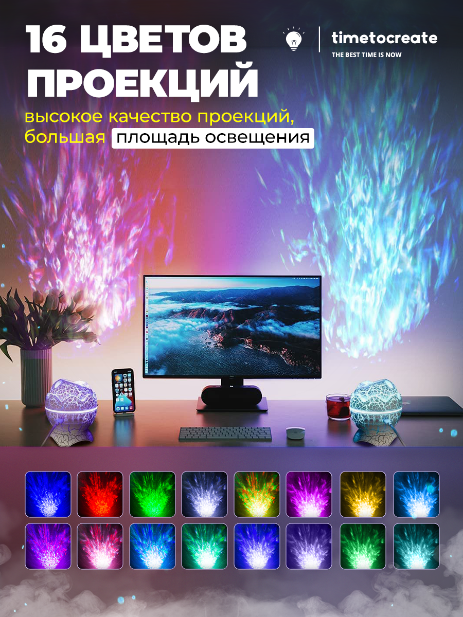 Игрушка ночник, проектор GALAХY - фото 3