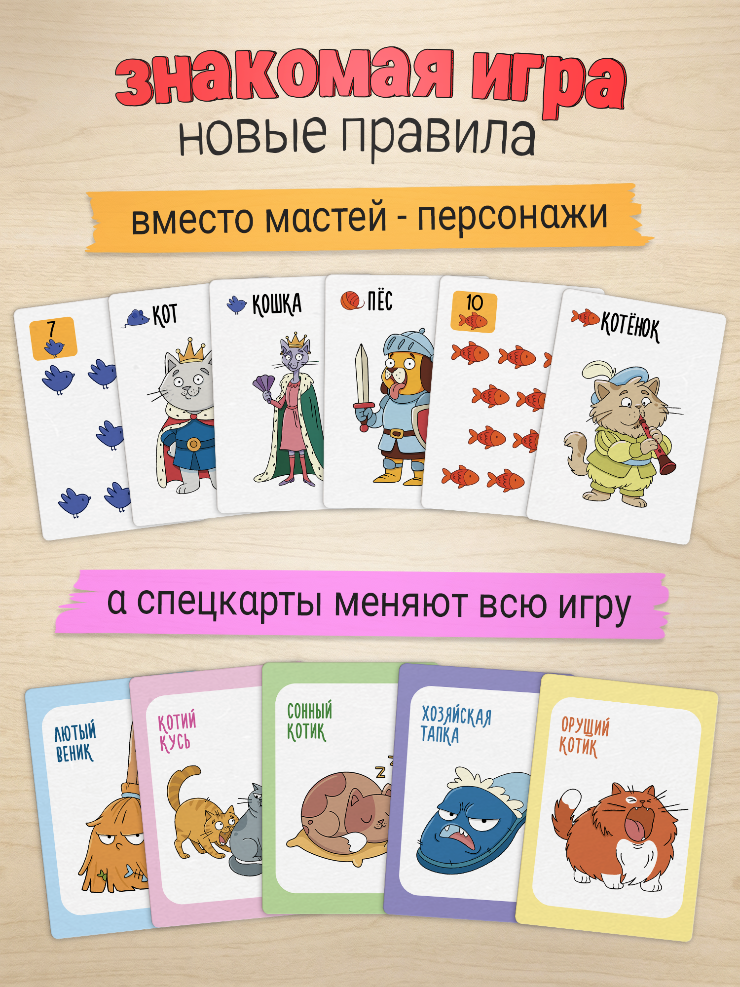 Настольная игра Дрофа-Медиа Кото-бой! - фото 2
