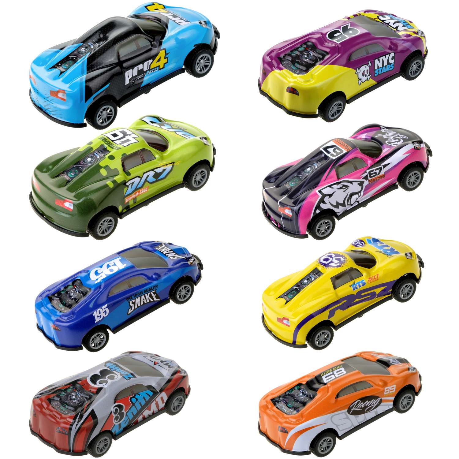 Автомобиль 1TOY Сальто многоцветный в ассортименте Т23211 - фото 1