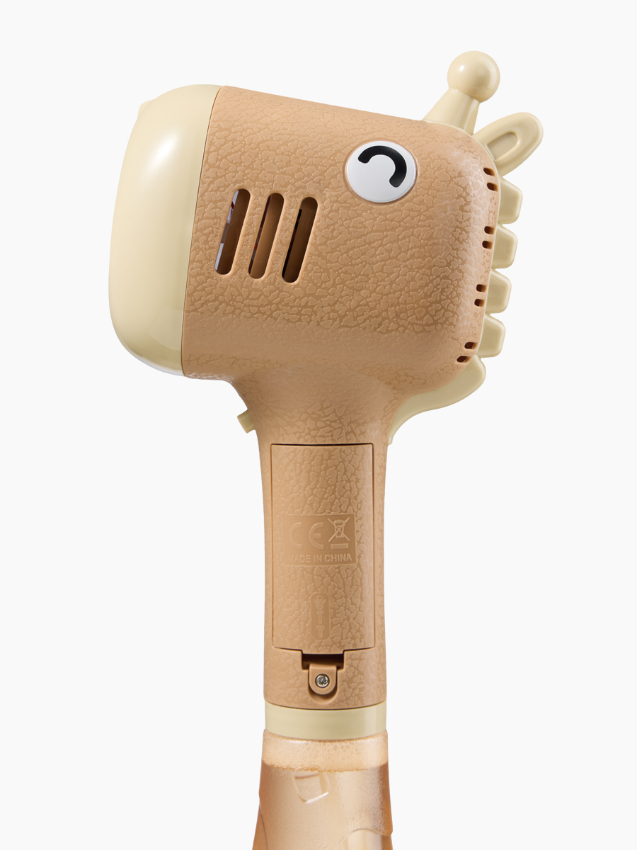 Генератор мыльных пузырей Happy Baby коричневый - фото 6