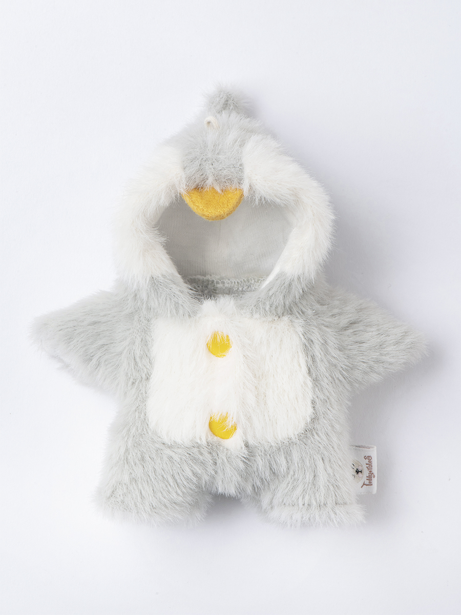 Мягкая игрушка TeddyTales Медведь костюм Пингвин брелок - фото 4