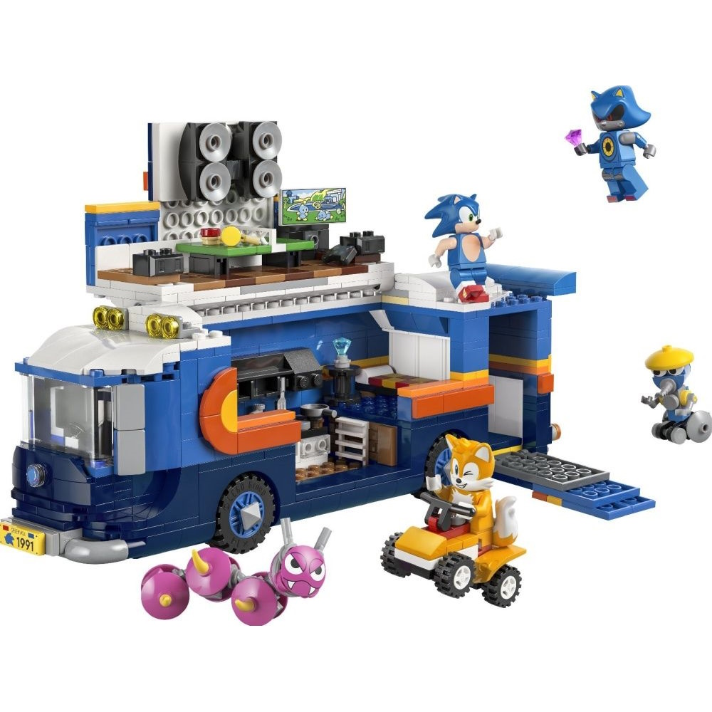 Конструктор LEGO Sonic the Hedgehog Грузовик-штаб команды Соника 747 дет. - фото 2