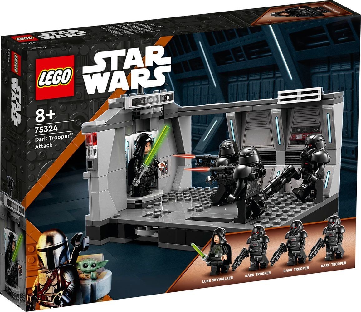 Изображение товара LEGO Star Wars Атака темных штурмовиков 75324 282 деталей для детей от 8 лет