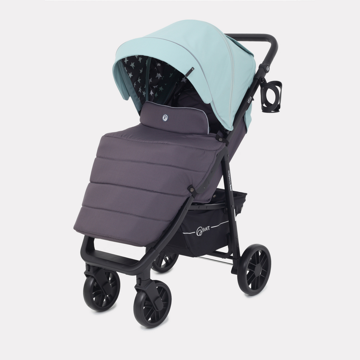 Коляска прогулочная Rant голубой - фото 1