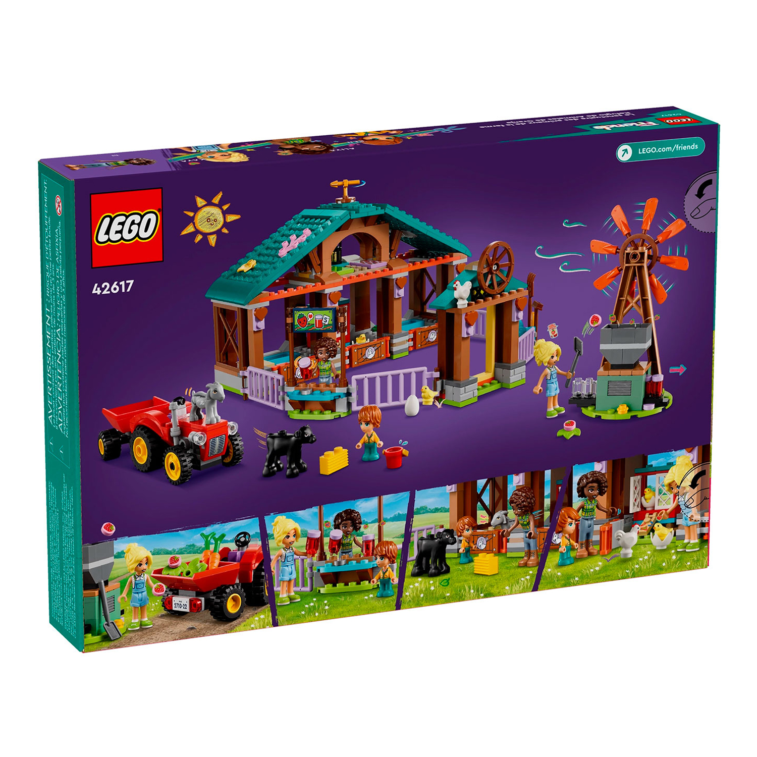 Конструктор LEGO Friends Ферма блочный - фото 16