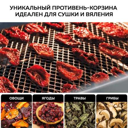 Мини-печь GFGRIL GFO-34 противень-корзина и вертел в комплекте 30 л