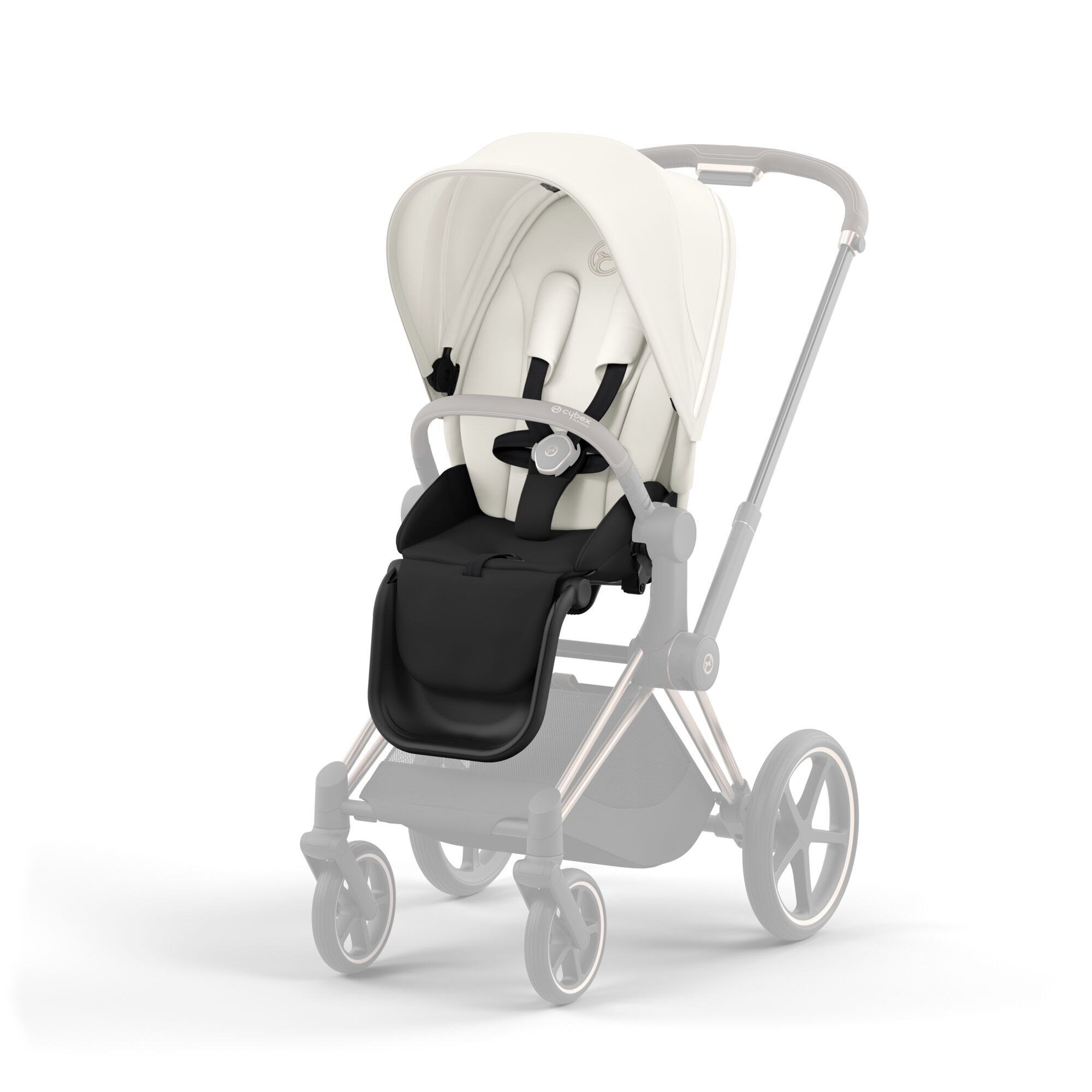 Коляска 2в1 Cybex Priam IV 2 в 1 белый - фото 3