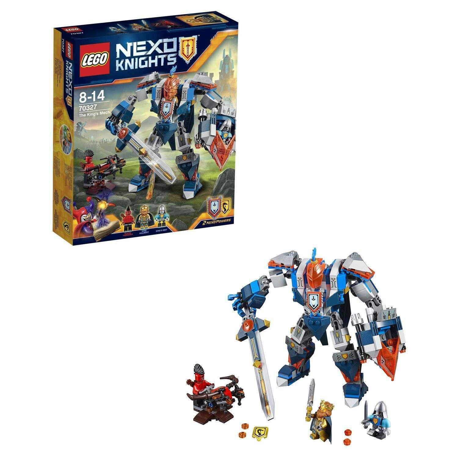 Конструктор LEGO NEXO KNIGHTS блочный - фото 1