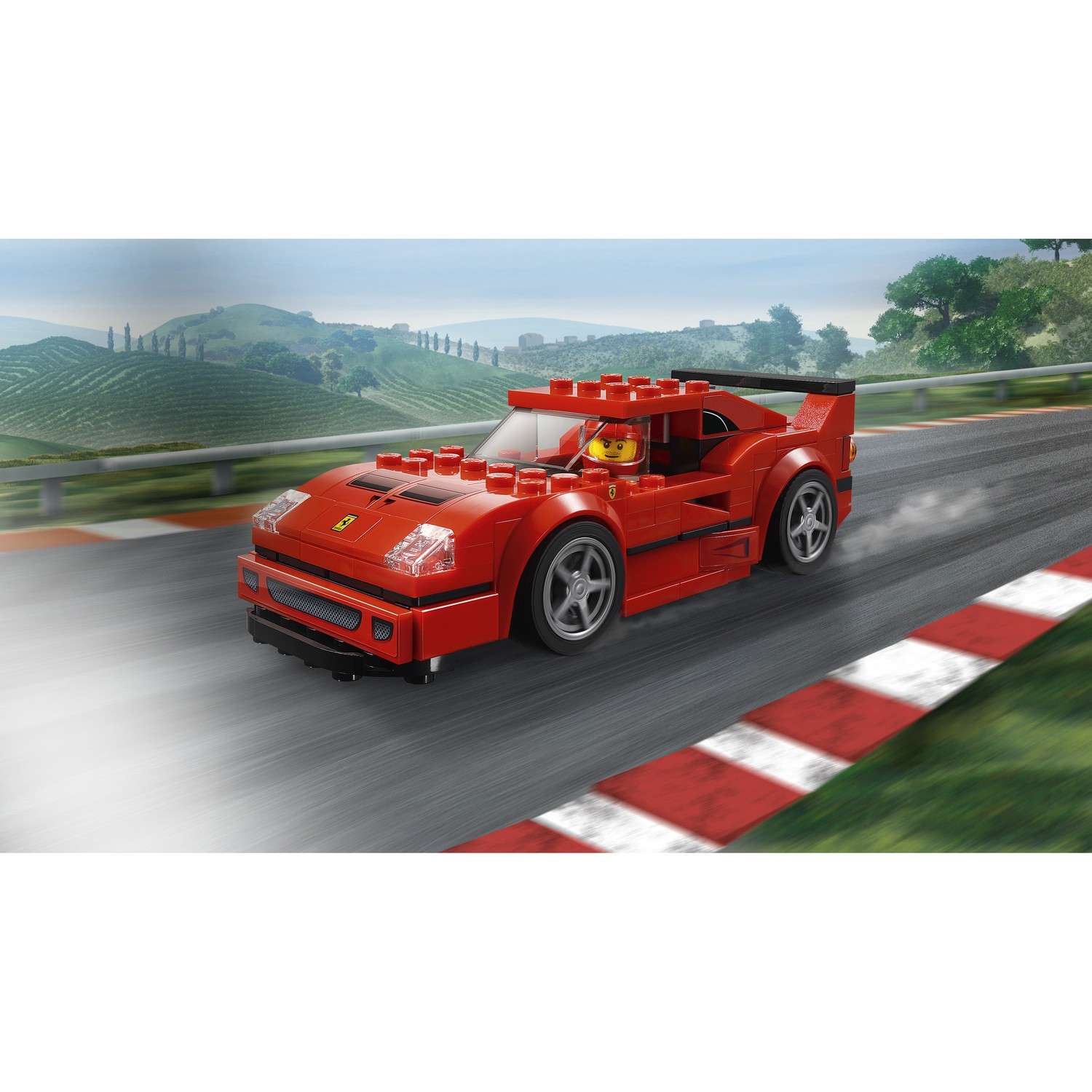 Конструктор LEGO Speed Champions Ferrari F40 Competizione блочный - фото 5
