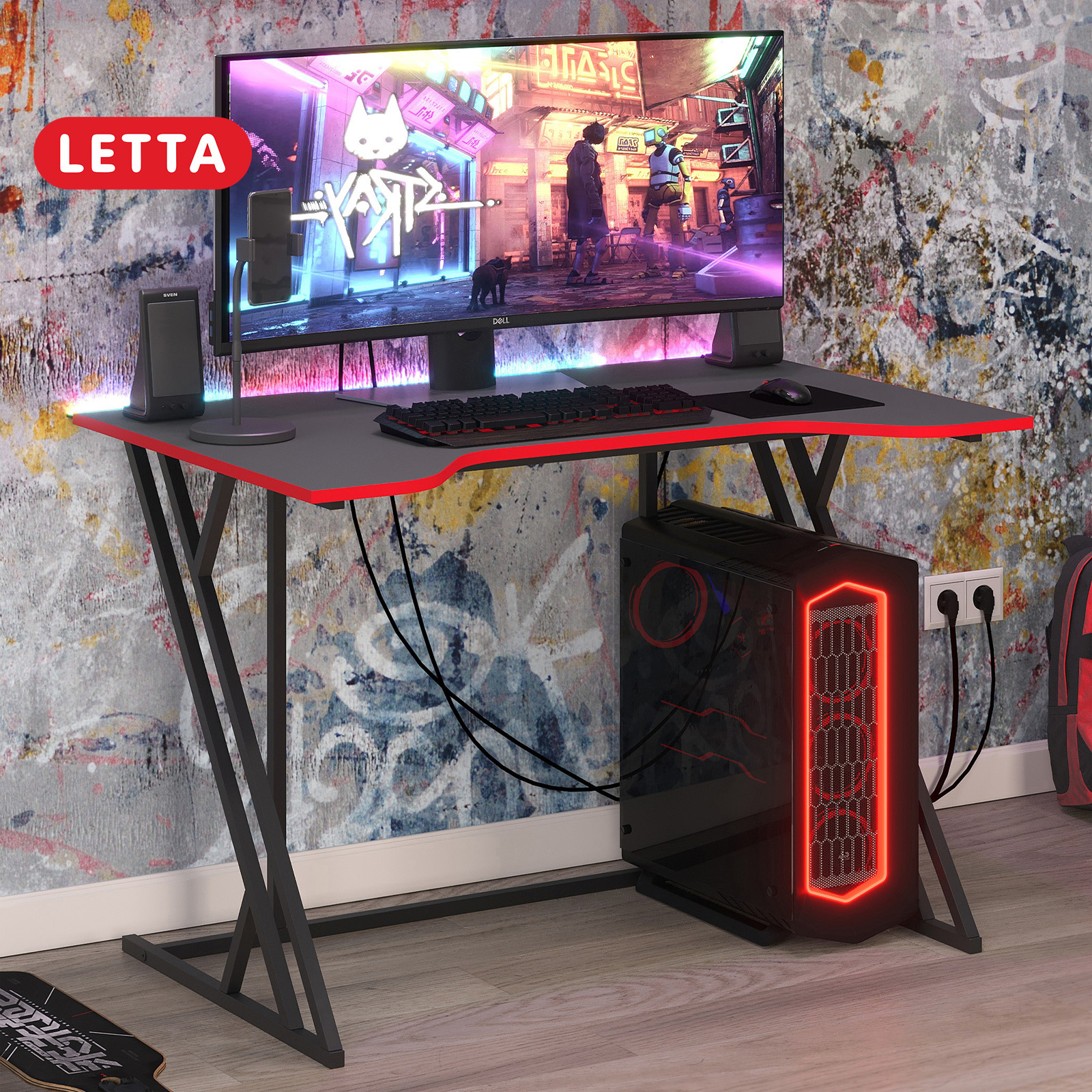 Письменный стол LETTA Gamer - фото 1