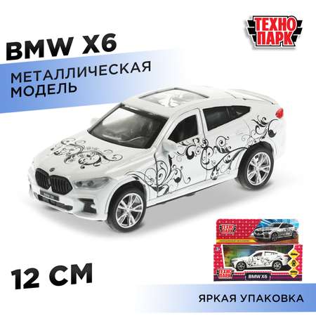 Автомобиль Технопарк BMW X6 белый